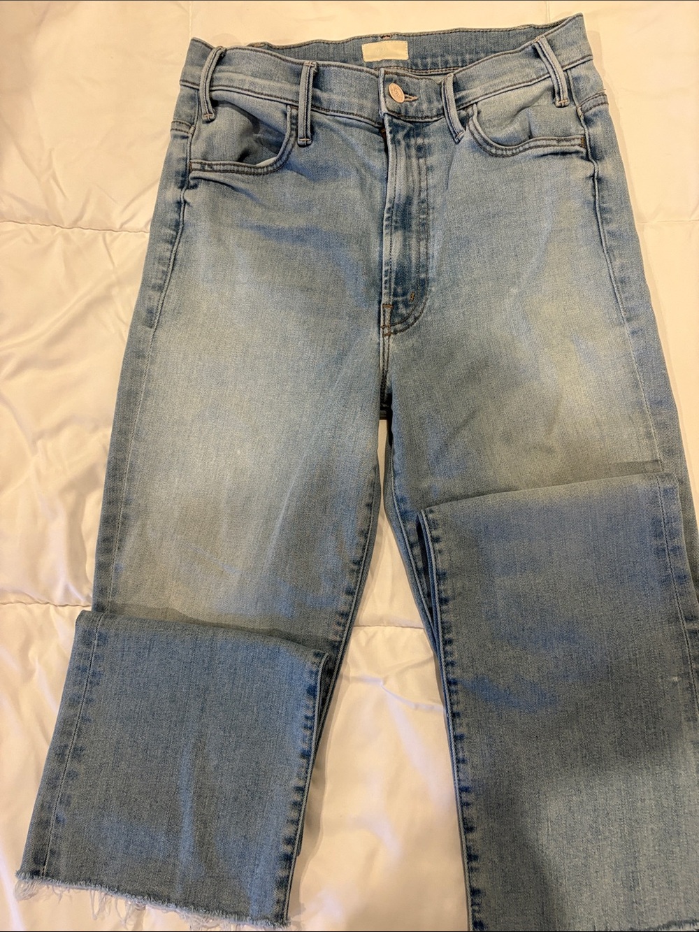 Light Blue Straight-Leg Women’s Jeans